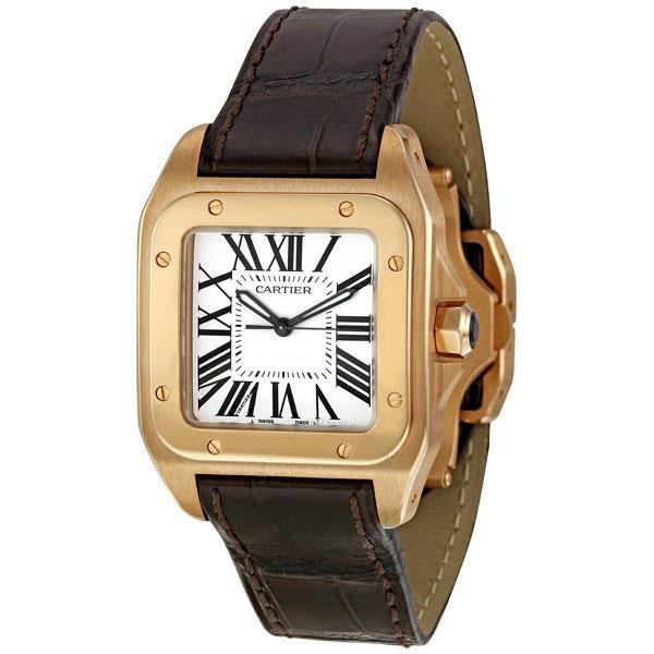 ساعت مچی مردانه کارتیر مدل  Cartier Santos100 W20069